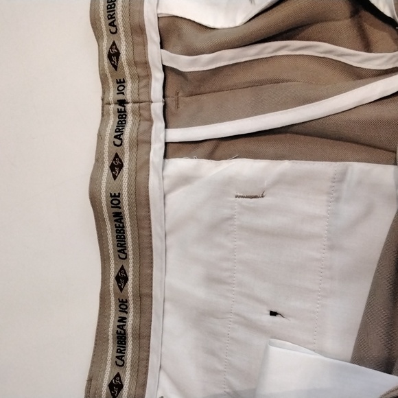 NWT Caribbean Joe Men's dress shorts, size 38 - Picture 10 of 10